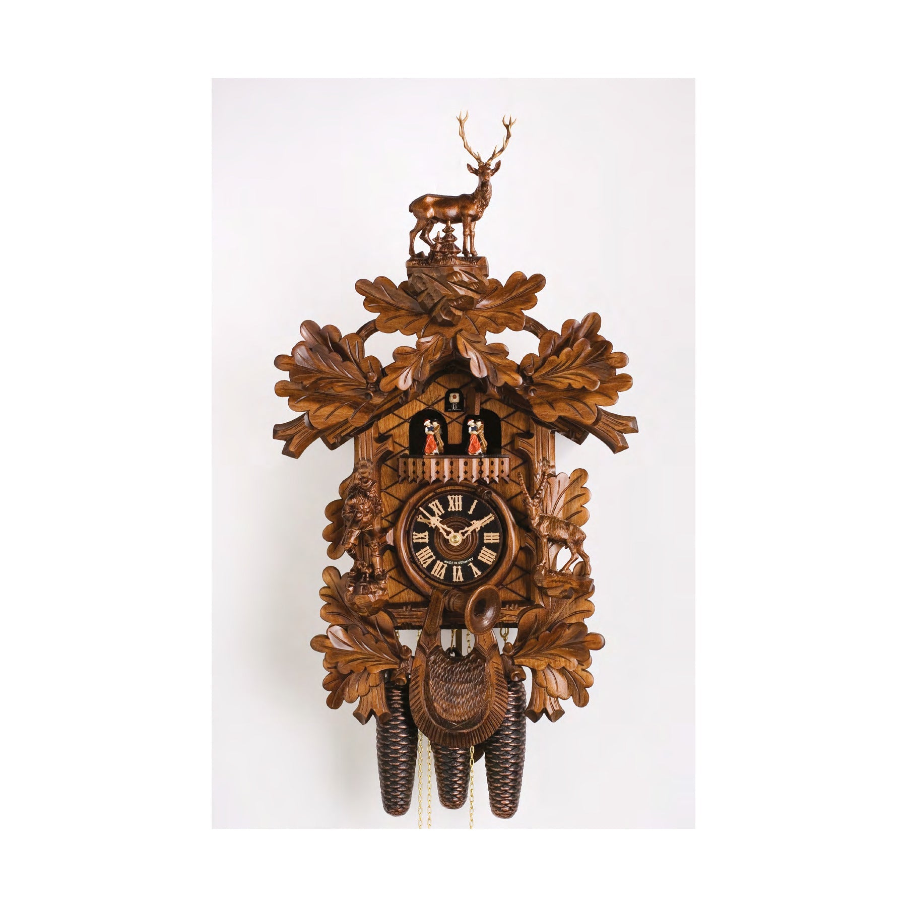 Hönes 8682-5Tnu — 8-Day Mechanical Musical Cuckoo Clock