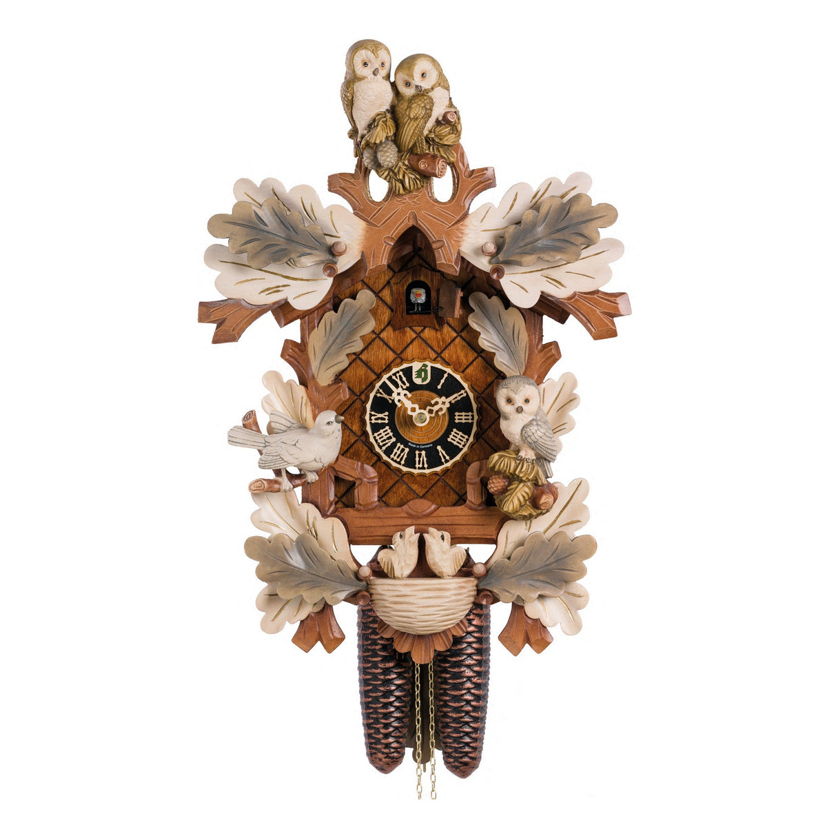 Hönes 879-4aw — 8-Day Mechanical Cuckoo Clock