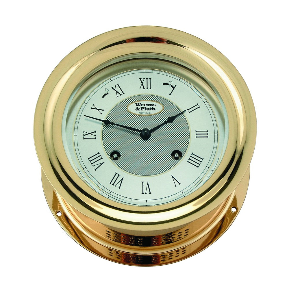 Weems & Plath Anniversary 8-Day Ship's Bell Clock