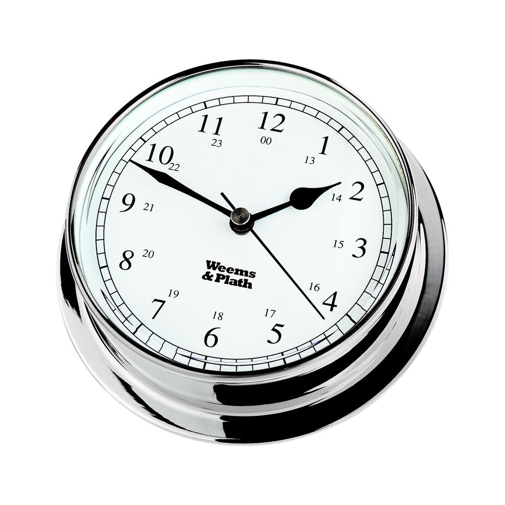 Weems & Plath Chrome Endurance 085 Quartz Clock
