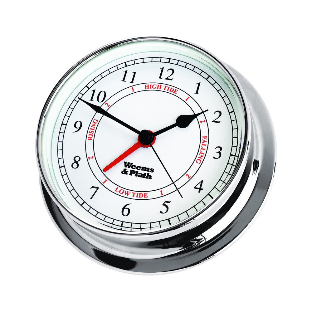 Weems & Plath Chrome Endurance 125 Time & Tide Clock