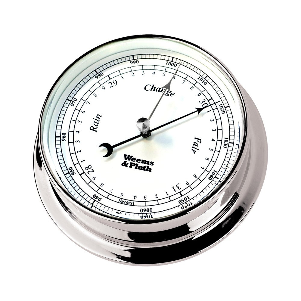 Weems & Plath Chrome Endurance 125 Barometer