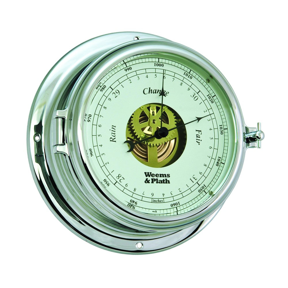 Weems & Plath Chrome Endurance II 135 Open Dial Barometer