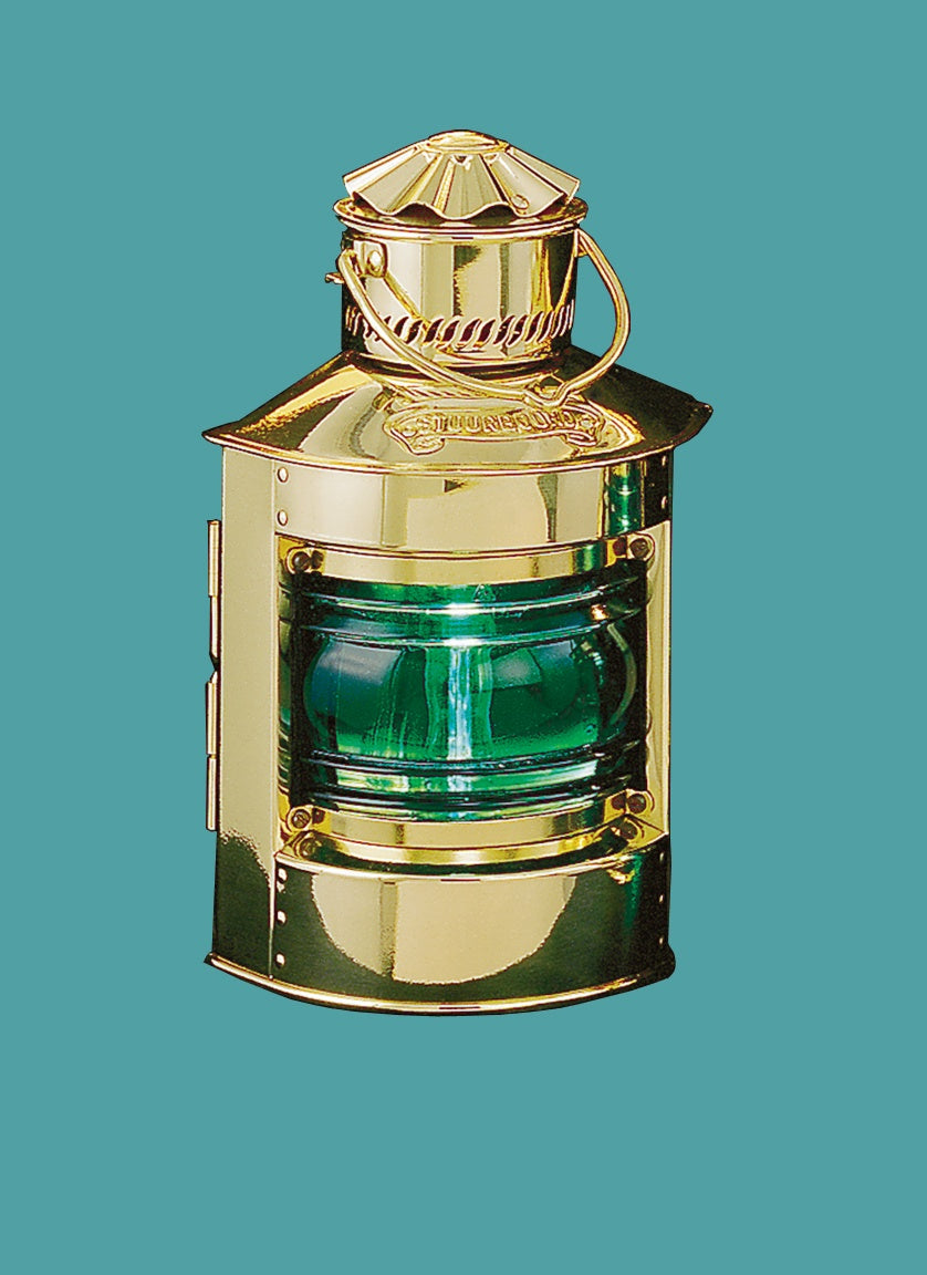 Weems & Plath DHR Electric Starboard Side Light, Green