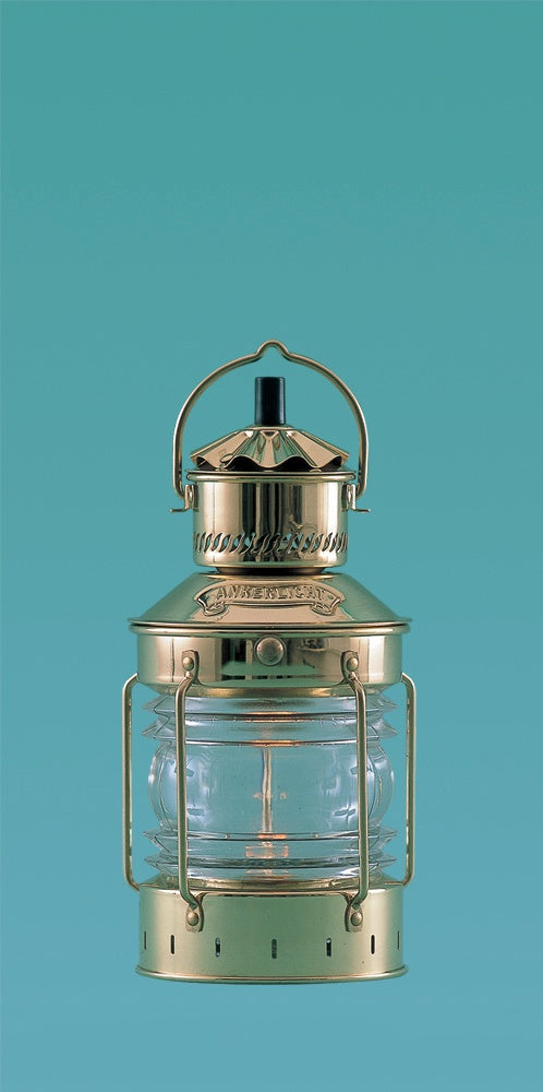 Weems & Plath DHR Anchor Oil Lamp with 4-Inch Glass