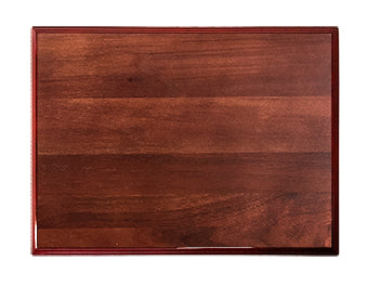 Weems & Plath 9-by-12-Inch Mahogany Plaque for 6-Inch Brass Bell