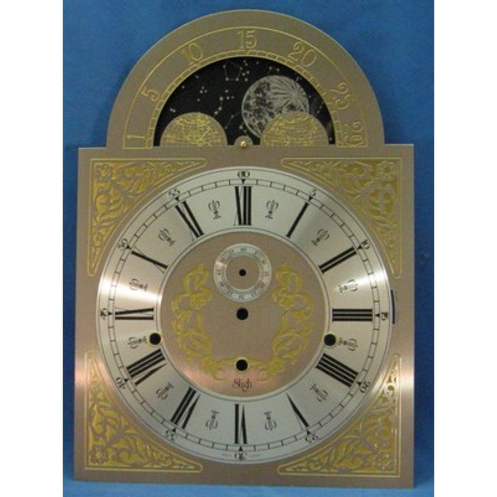 Dial-Grandfather Shape- for Hermle 461-853 Movt.- 11in W x 15.5in H – part D013