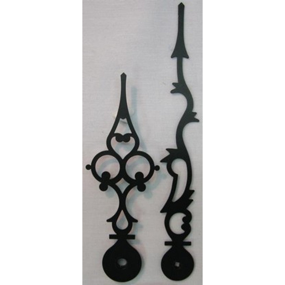 4 13/16in Minute hand length - Serpentine Style hands - Mechanical - For Hermle / Kieninger / New Urgos Movements – part HH10
