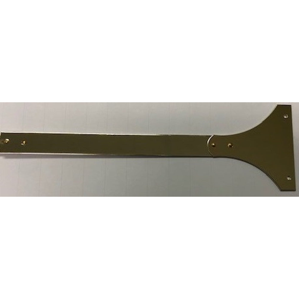 Lyre Pendulum top neck or strap - 2 holes - this does not have have top hook so can be used on any movement mfg. – part LPS2…