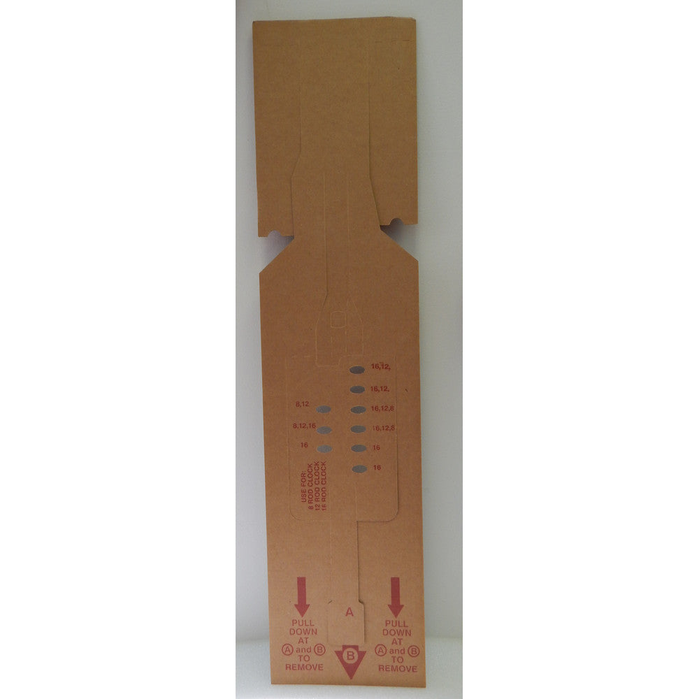 Cardboard chime rod holder – part CRSBH
