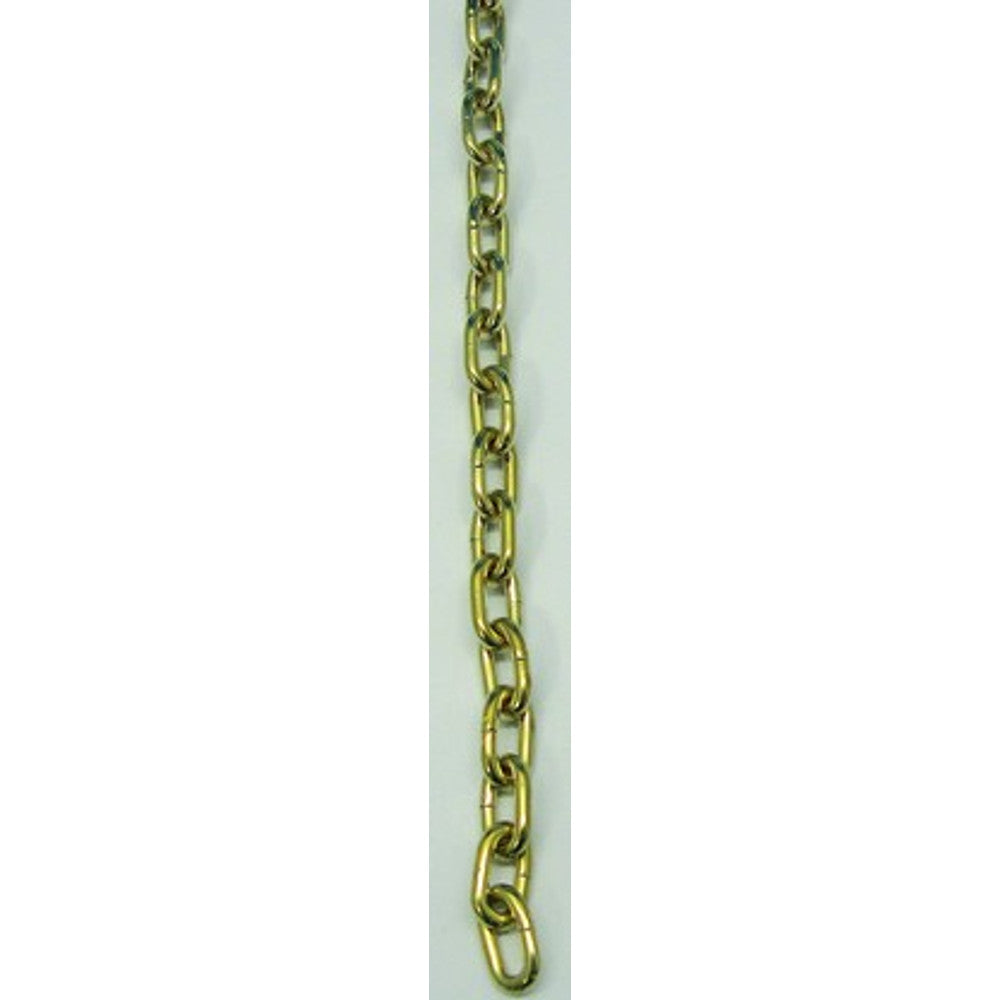 Chain - Solid Brass 38 Links per foot 1 pc 6ft long – part ACM06