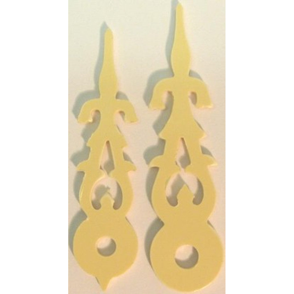 Cuckoo Hand with Round Hole - Plastic Cream - Size 70mm = 2 3/4 in * these can be used on Hubert Herr but center hole would…