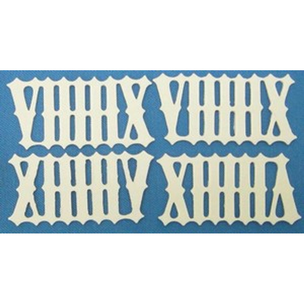 White Plastic Numeral Sets for Dials - Height 20mm or 3/4in – part ADN20