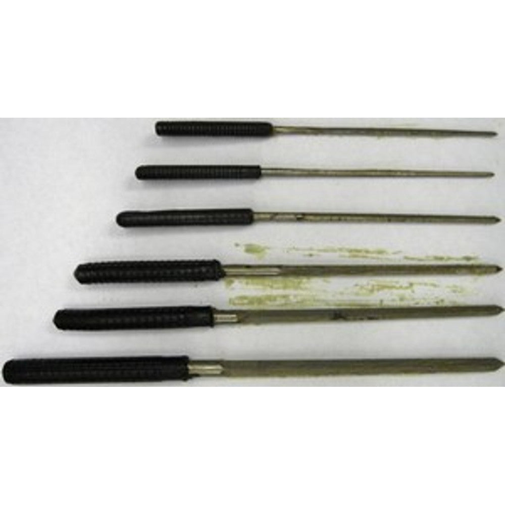 Cutting Broach set of 6 - Knurled handles – part ICTS-841