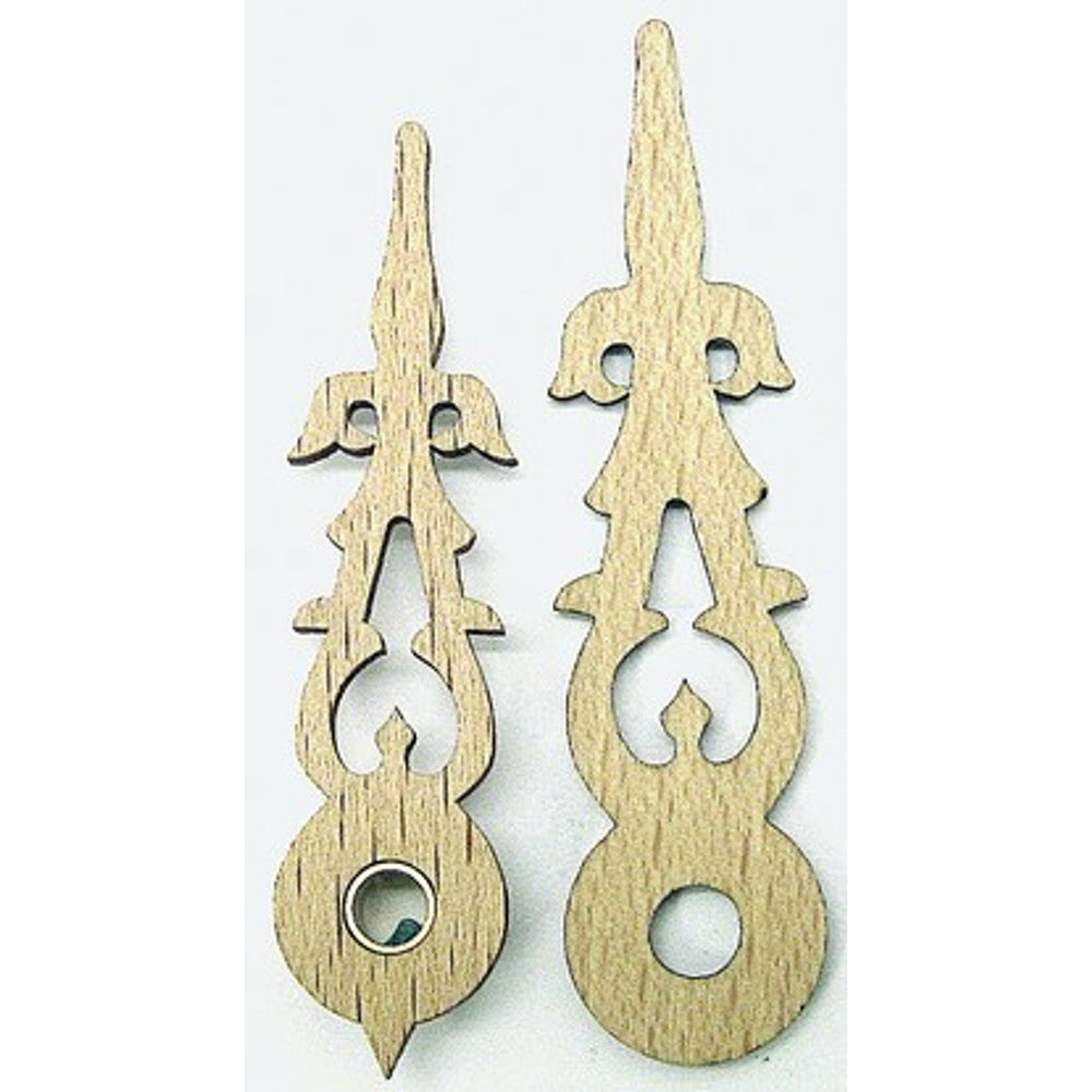 Round Wooden Cuckoo hands - Size 57mm or 2 1/4in – part AHW12