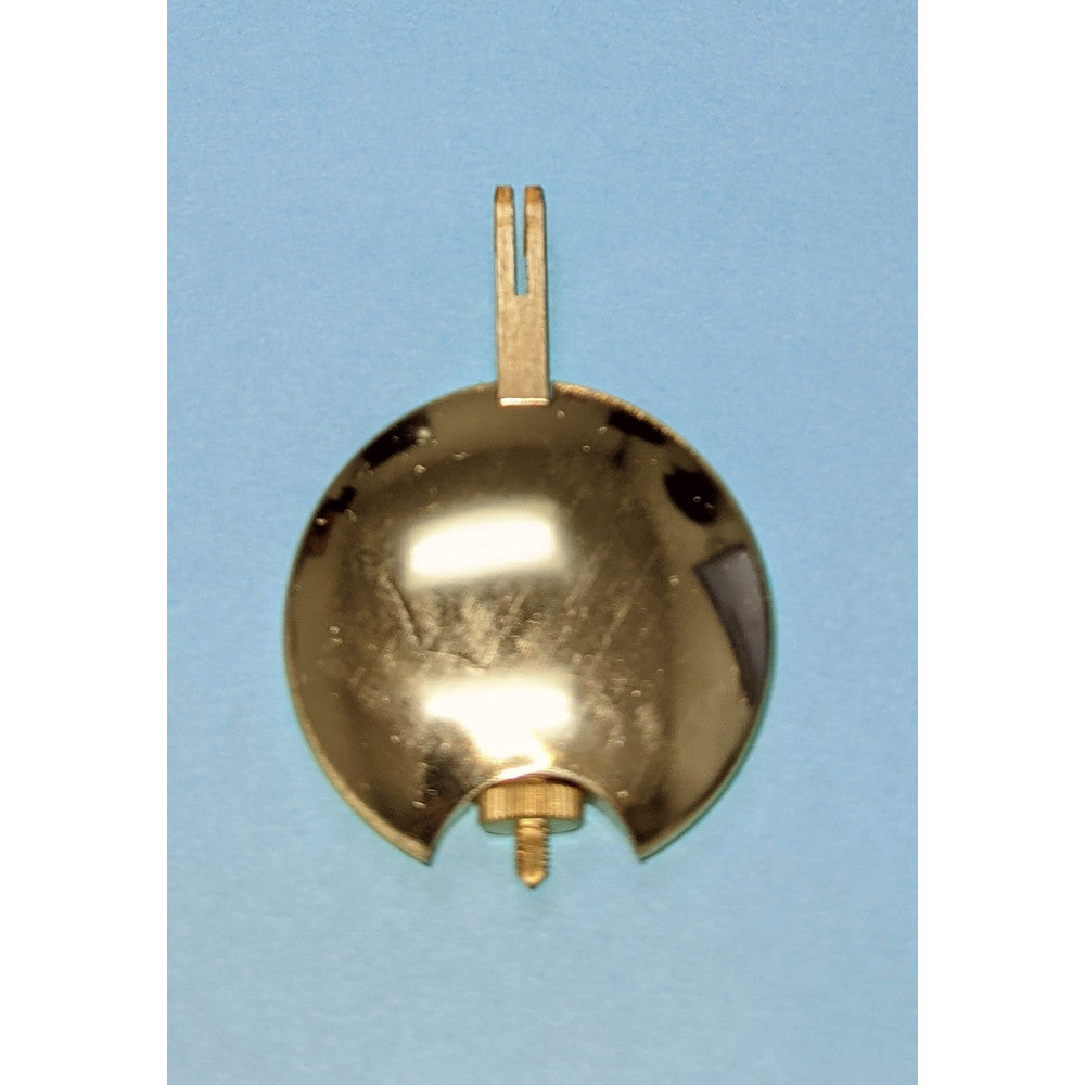 Pendulum Rod for 15cm Movt.-43mm or 1.75in Diam Polished Disk – part HP15-43P