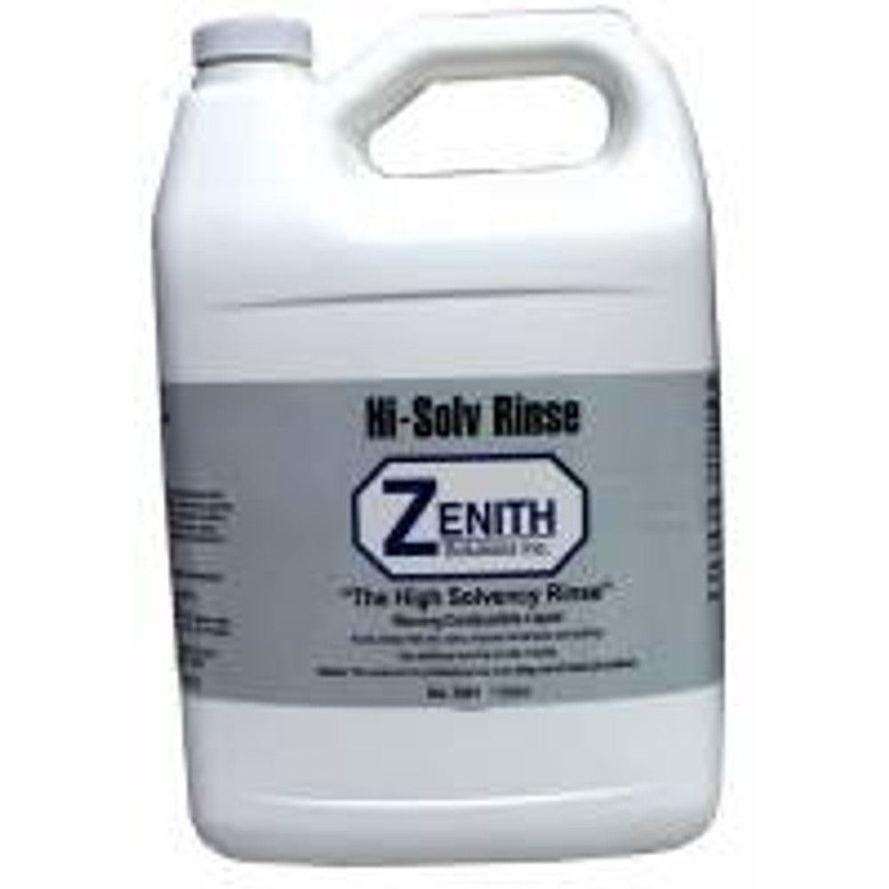 Zenith's newly formulated - HI-TECH CLEANER - works best with CCS1001 HI-SOLV - Rinse – part CCS1001