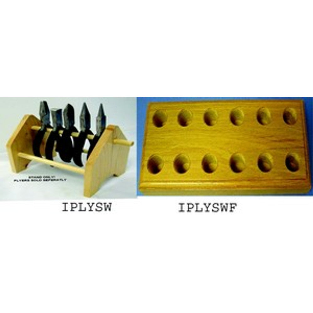 Plier wood stand holds 5 pliers – part IPLYSW