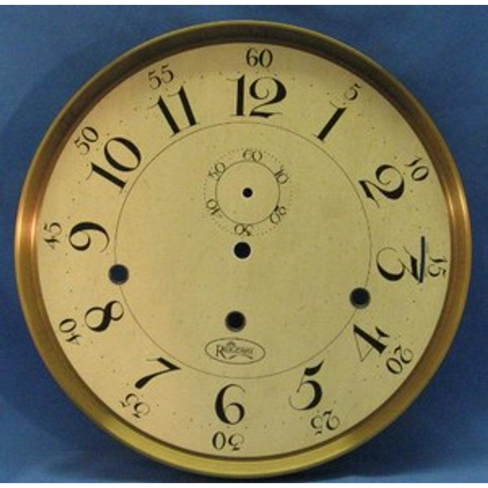 Dial-Round Shape- for Hermle 1161-853 Movt.- 10.5in diameter – part D023