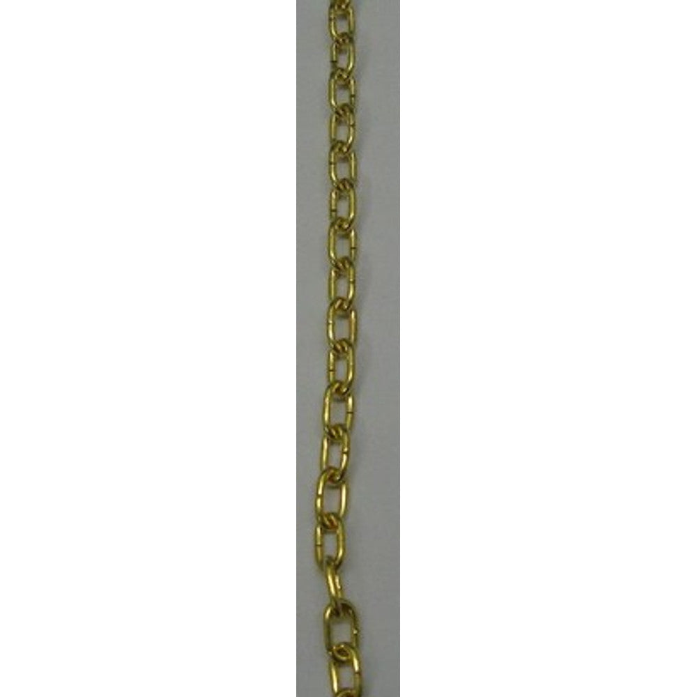 Chain - Solid Brass 48 Links per foot 1 pc 6ft long – part ACM08