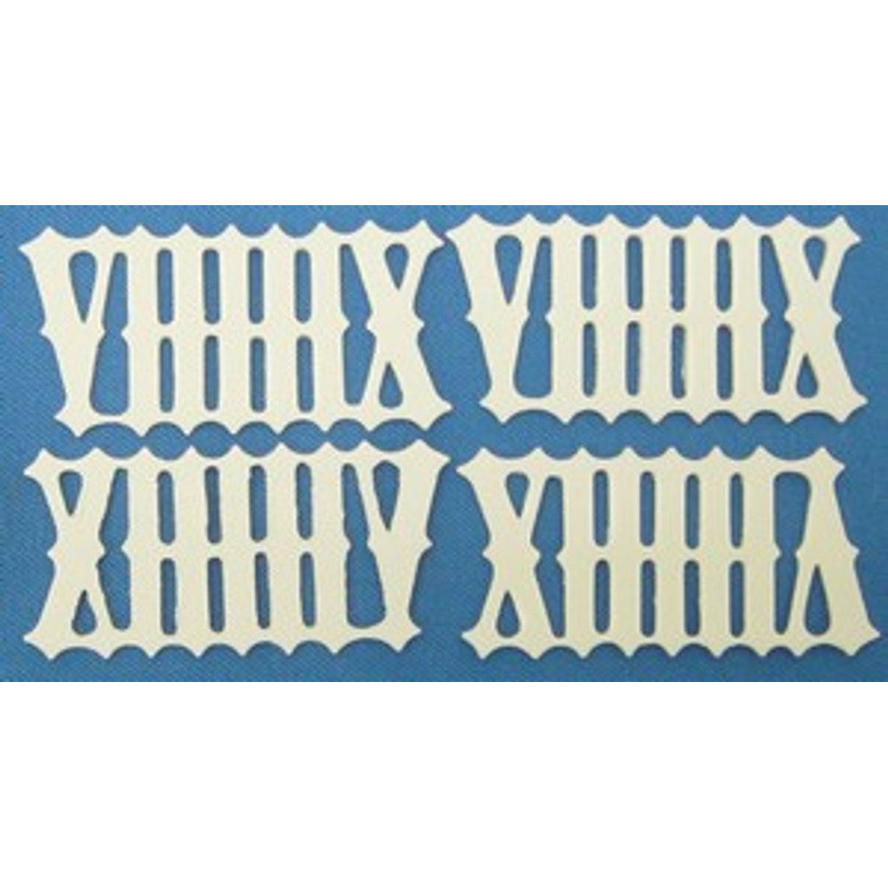 White Plastic Numeral Sets for Dials - Height 14mm or 9/16in – part ADN14
