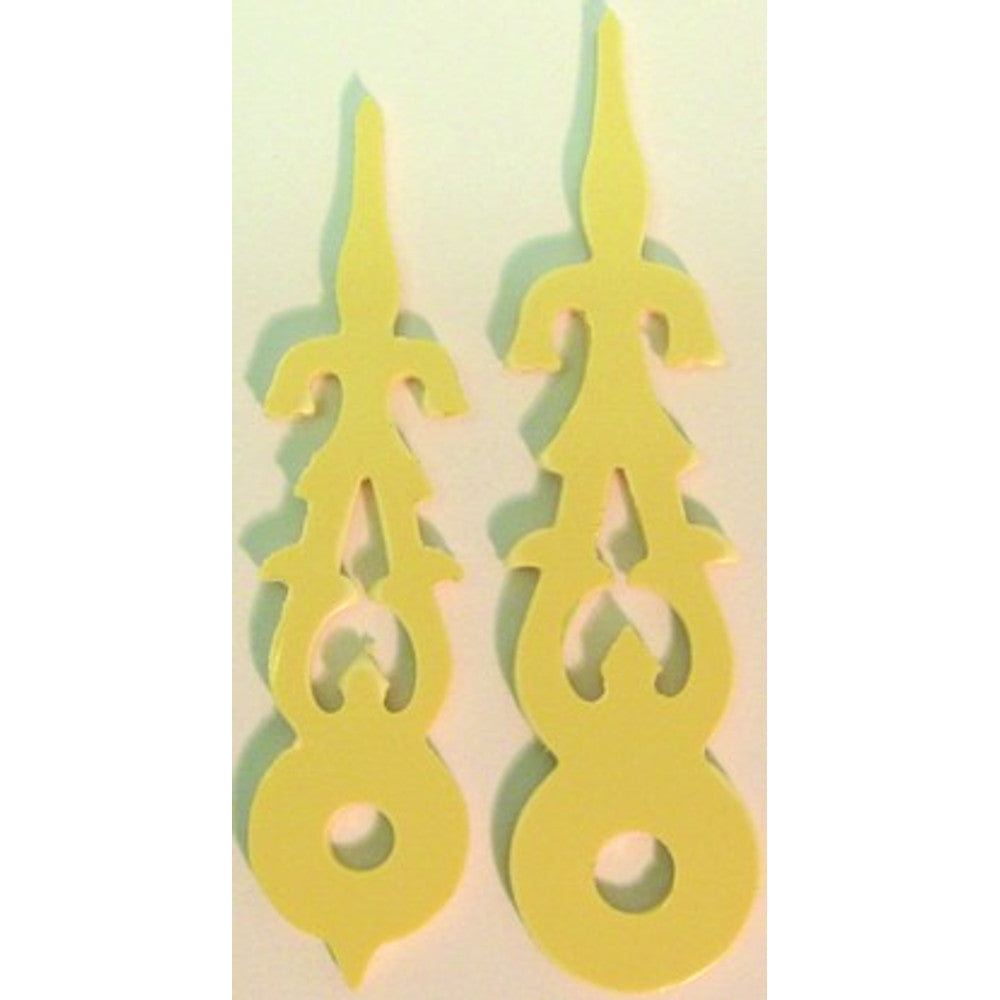 Cuckoo Hand with Round Hole - Plastic Cream - Size 28mm = 1 1/8 in * these can be used on Hubert Herr but center hole would…
