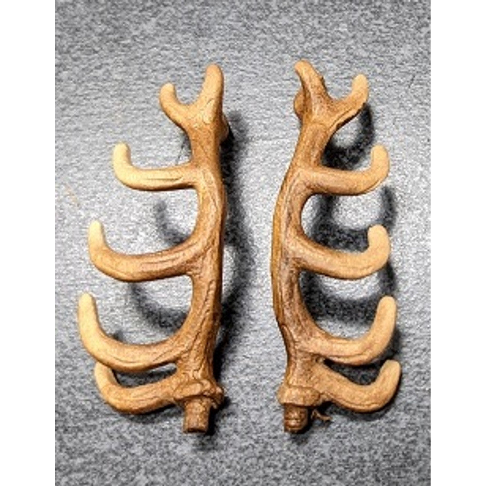Wood Antlers - size 2 1/16in or 55mm - for standing Elk – part AA00ELK