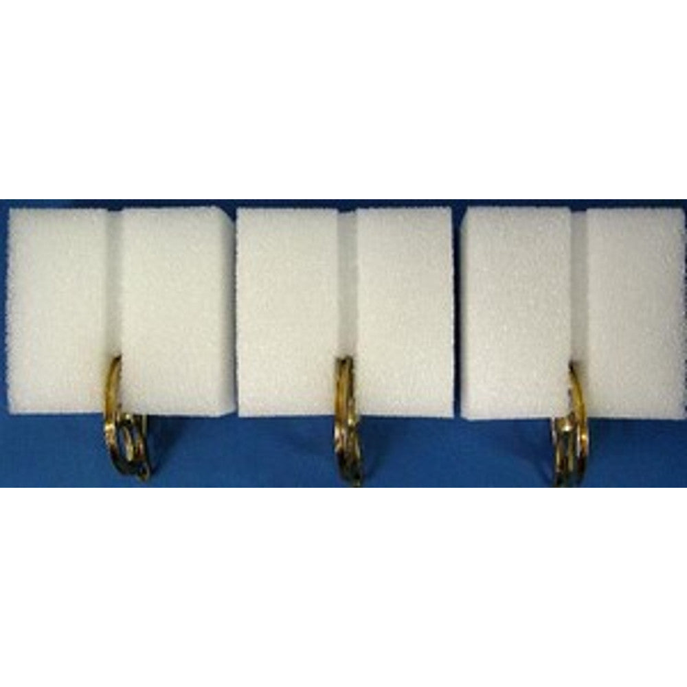 Shipping Block - Styrofoam - used to ship cable pulley - 2 3/4in H x 3in W x 1 5/8in D ** pulley not incl – part SBCP/3