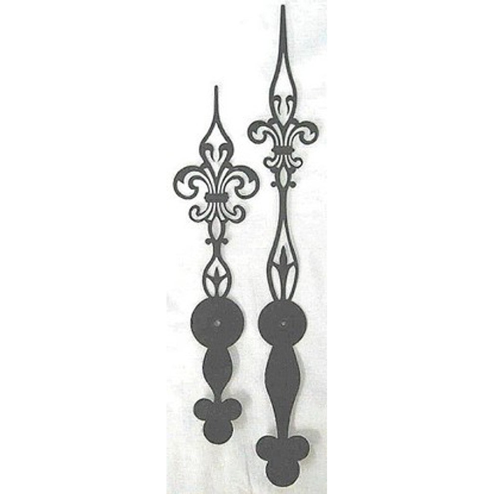 9 in Minute hand length (overall length is 13 1/4in) - Unique Style hands - Mechanical - For Hermle / Kieninger / New Urgos…