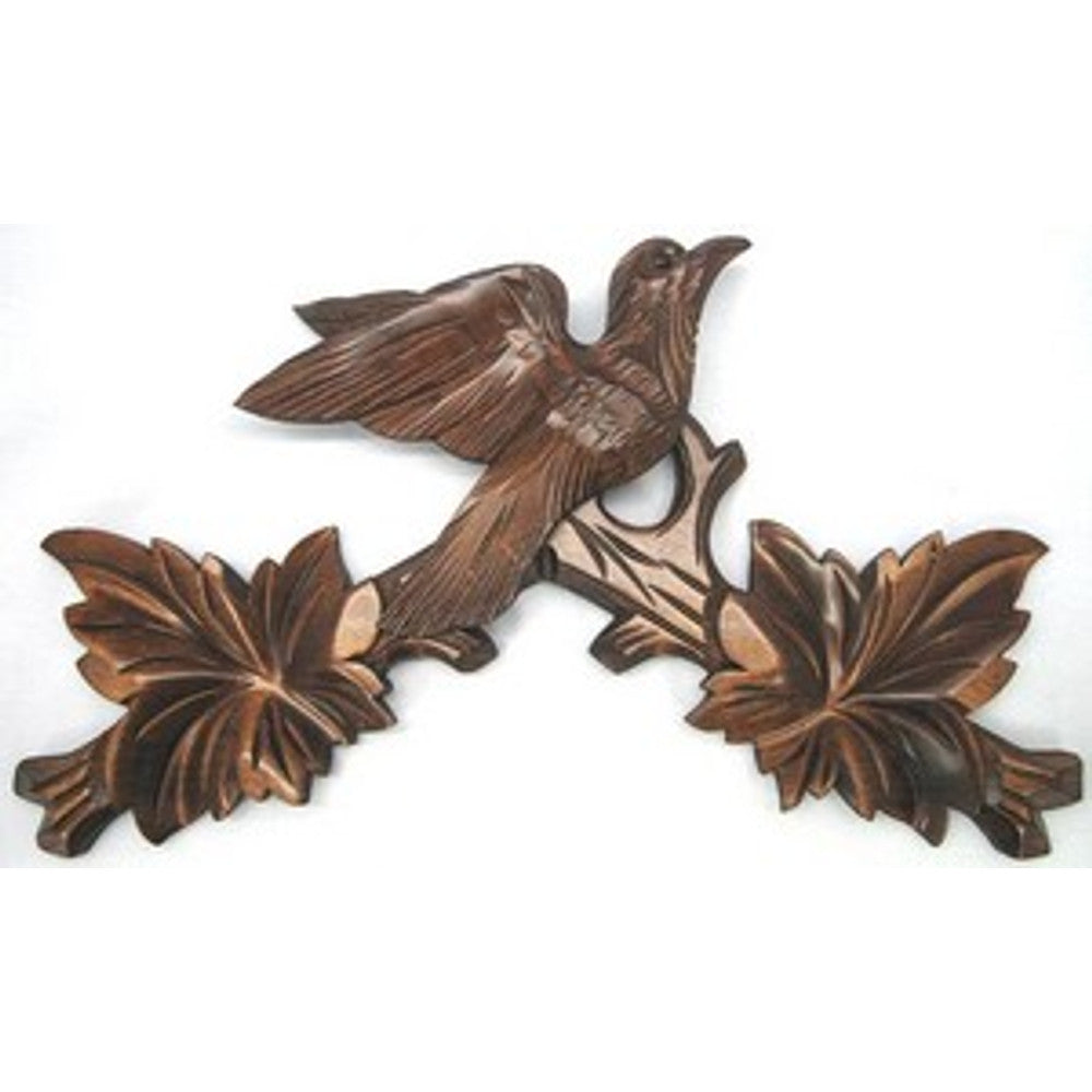 Bird top-carving- 14in measured from side to side at widest point – part ATB5