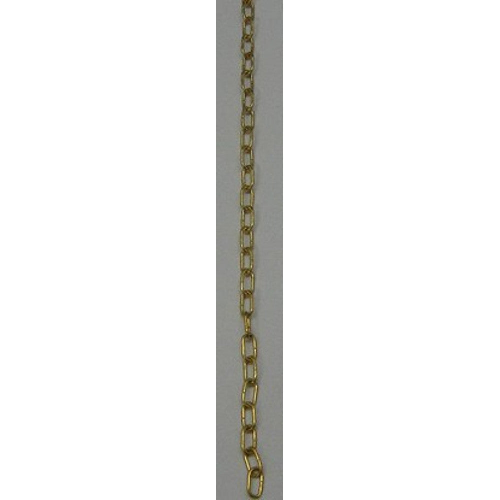 Chain - Solid Brass 66 Links per foot 1 pc 6ft long – part ACM22