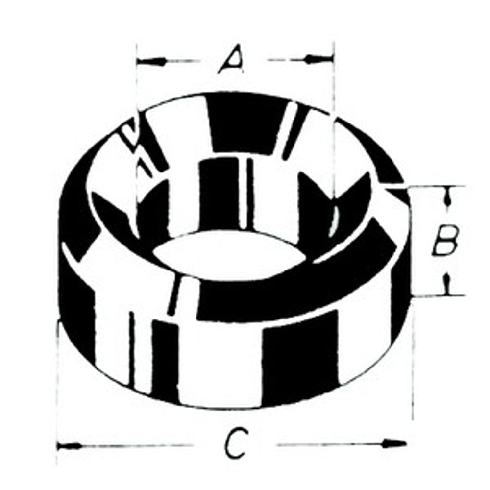 Bronze Bushing - A measurement 1.1mm - B measurement 2.00mm - C measurement 3.00mm - 10 pack – part BBX43