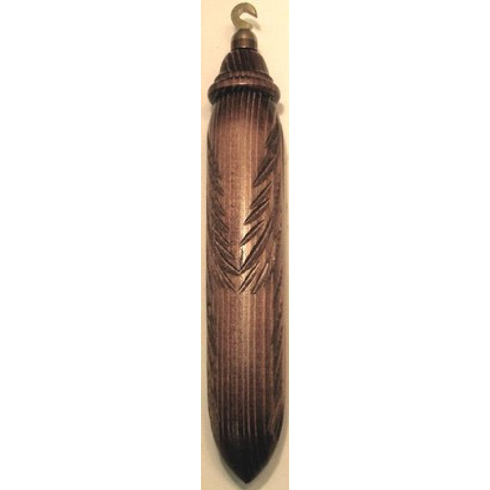 320 gram Wood Cuckoo Weight - .70lbs or 11.28767 oz - Length 180mm or 7 1/8in – part AW0320WD