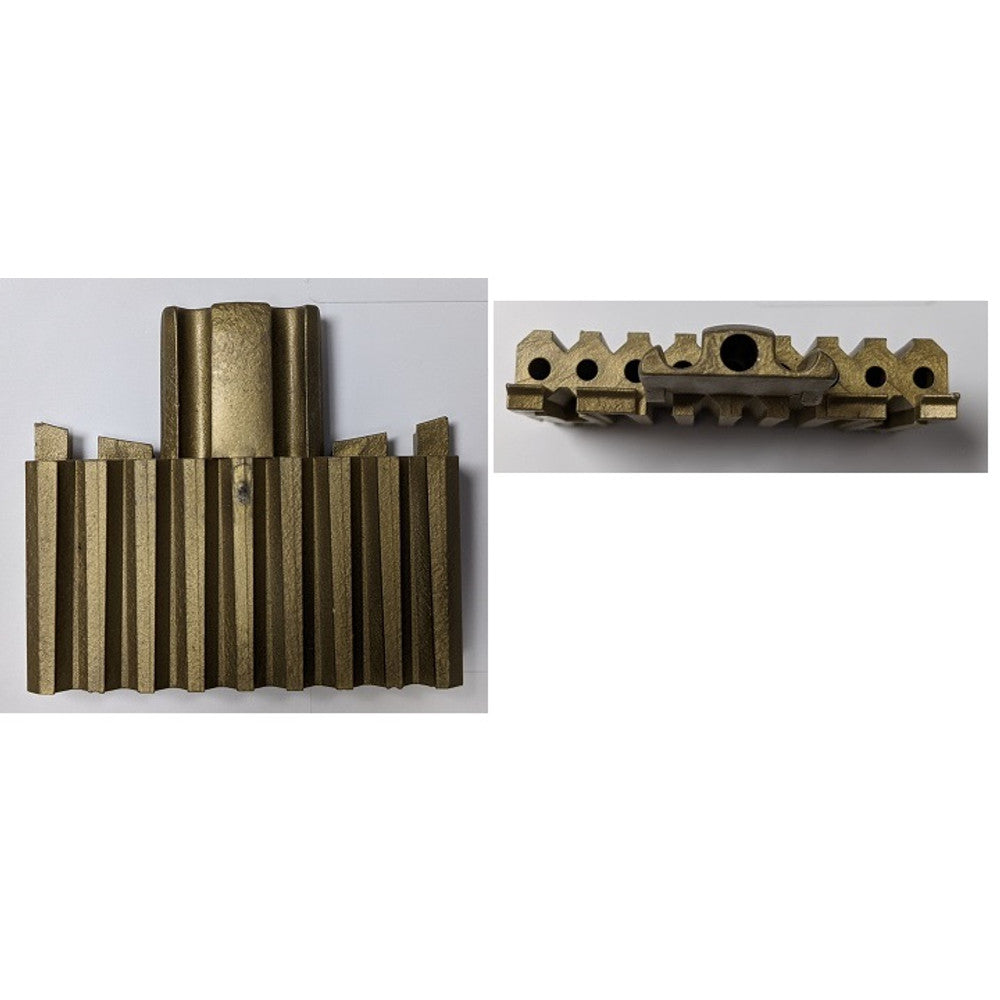 Plastic support insert for lyre pendulum - bottom brace for 220mm disks – part PBB220