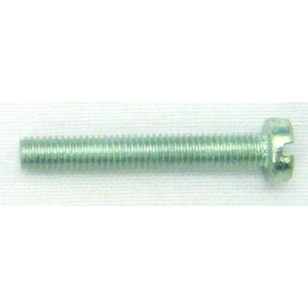 Cuckoo Music Box Mounting Screw L 20MM - DIAM 4MM - THRD .5MM - Flat Slotted – part AMB/SCREW