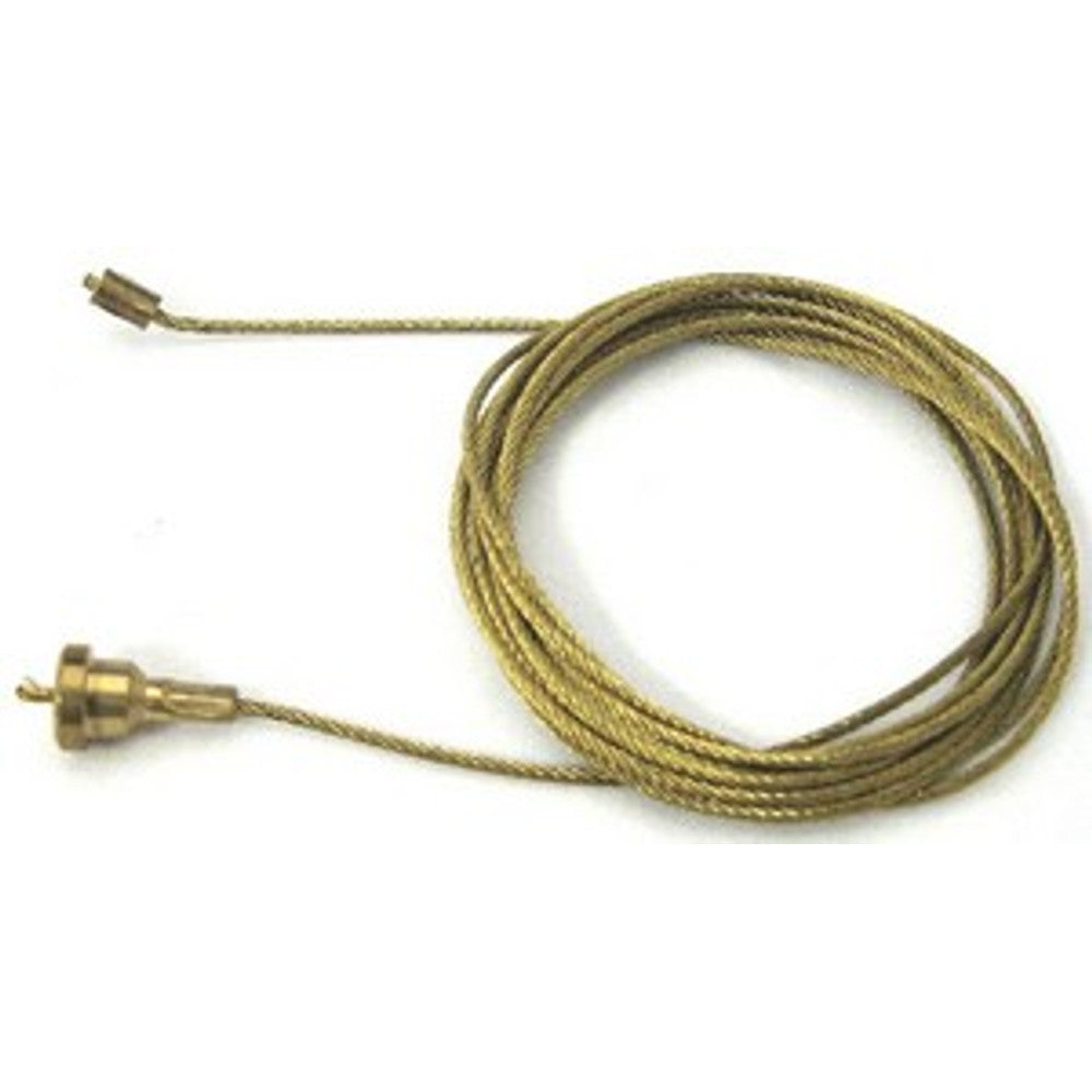 Cable for Hermle - 62in - For Movements 791 can also be used on FHG Mfg. UW32 cable series – part HCAB62