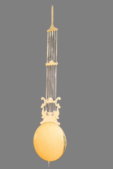 Urgos UW32 grandfather clock pendulum with 270 mm polished brass bob